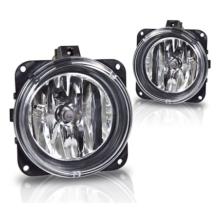 Winjet Fog Lights - Clear CFWJ-0205-C